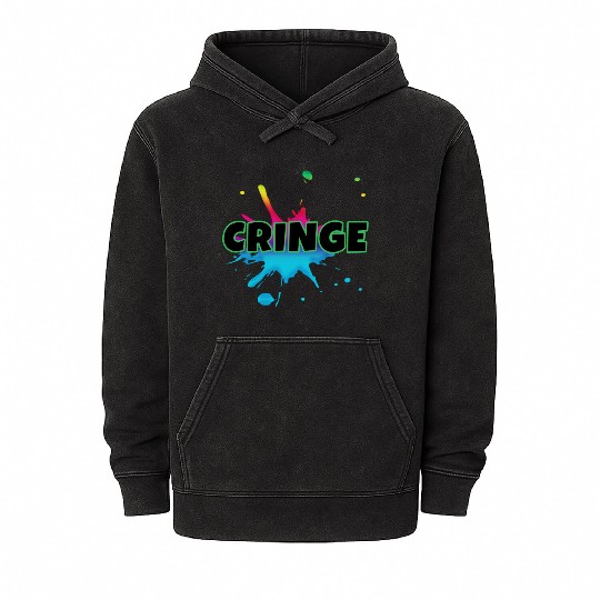CRINGE Mineral Wash Hoodies