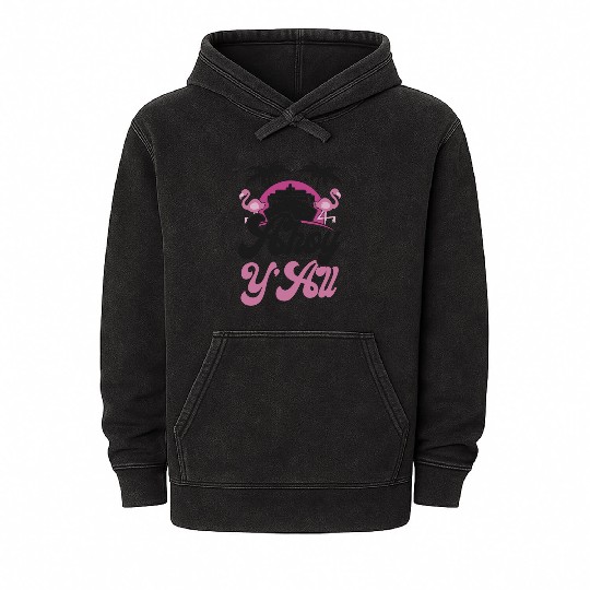 Cruise Ship Vacation Girl Ahoy Mineral Wash Hoodies