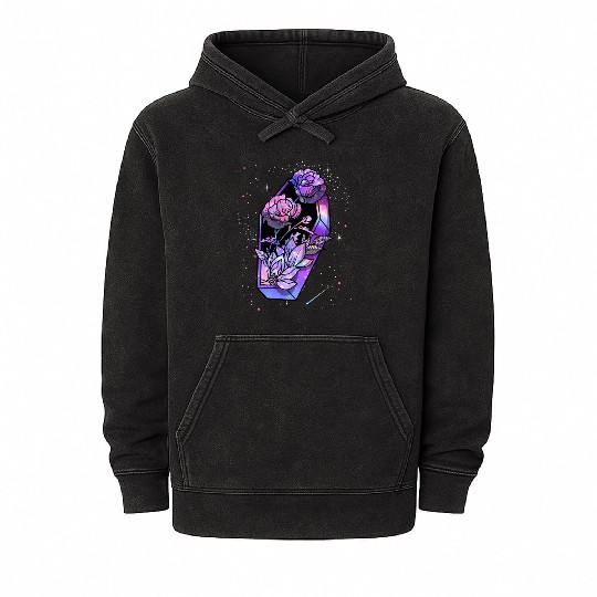 Coffin of Roses Mineral Wash Hoodies