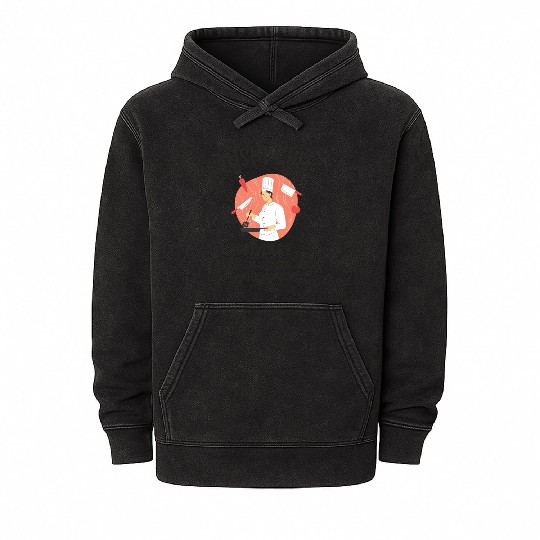 SUSHI CHEF 23 Mineral Wash Hoodies