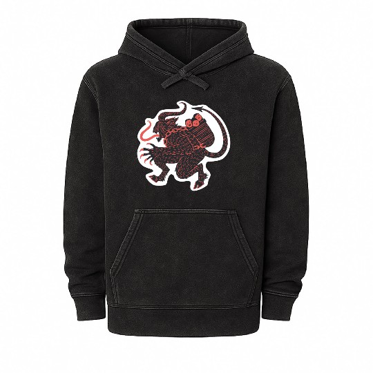 krampus Mineral Wash Hoodies