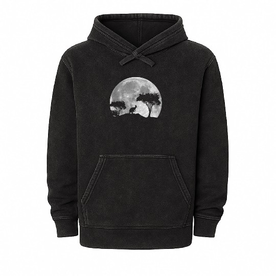 Great Kangaroo By Night Mineral Wash Hoodies
