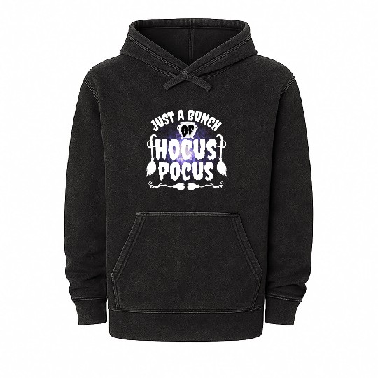 Just A Bunch Of Hocus Pocus Mineral Wash Hoodies