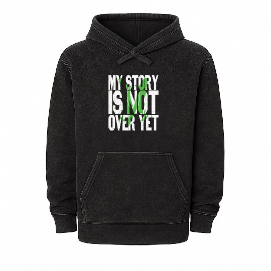 I Support Mental Health Awareness Mineral Wash Hoodies