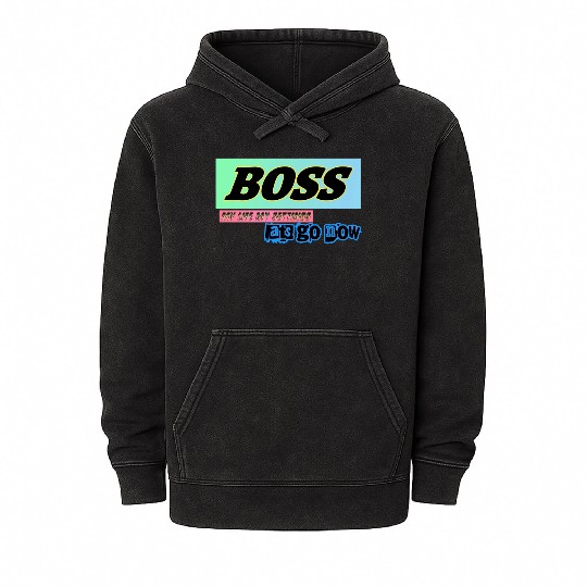 BOSS Lats go setting your life Mineral Wash Hoodies