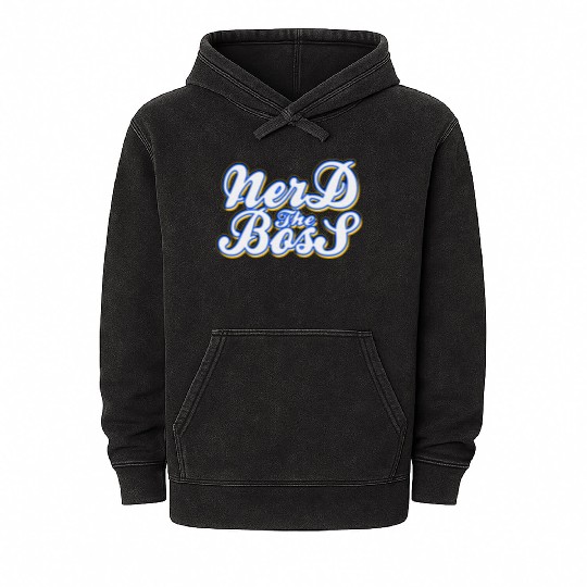 NERD BOSS Mineral Wash Hoodies