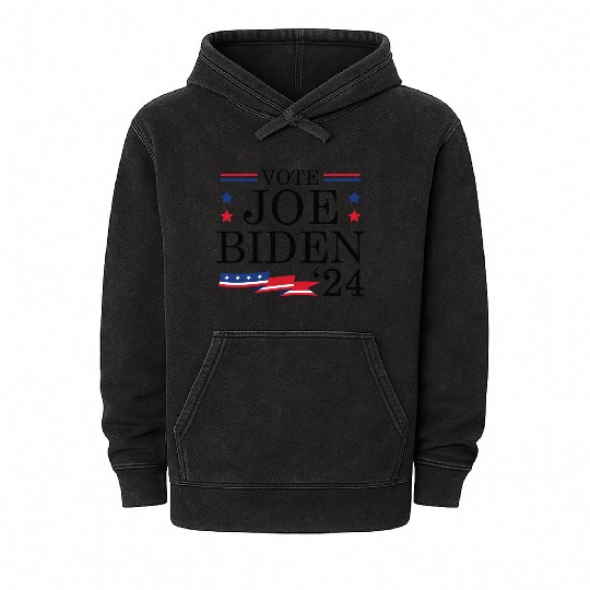 Vote Joe Biden 24 Mineral Wash Hoodies