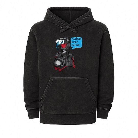 Sad Photo Camera Crying Photographer Joke Gift Pho Mineral Wash Hoodies