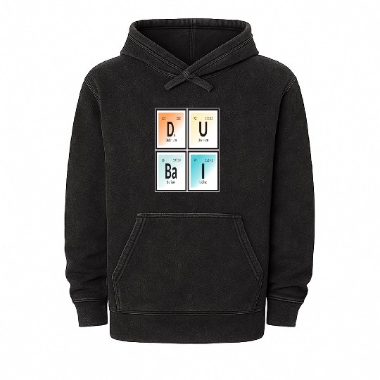 Elements of Dubai Mineral Wash Hoodies