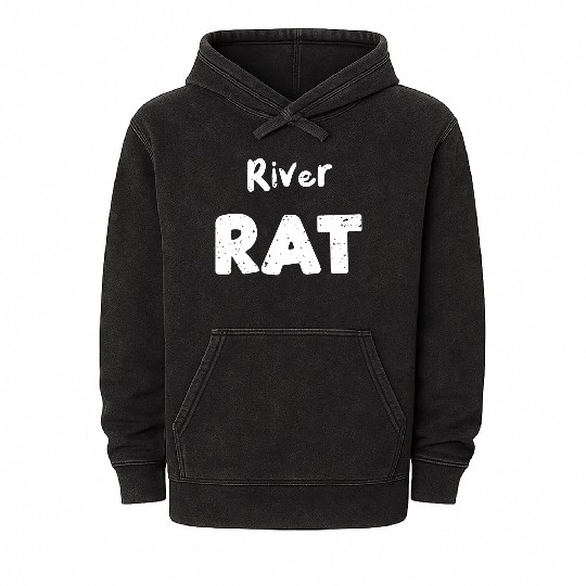 River Rat - Poker Mineral Wash Hoodies