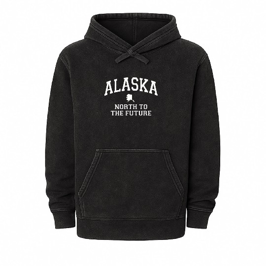 Alaska Mineral Wash Hoodies Men's Women Children USA North Pole