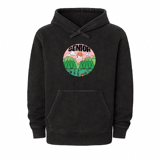 Graduation Mineral Wash Hoodies, Senior Class Of 2023 Gift End
