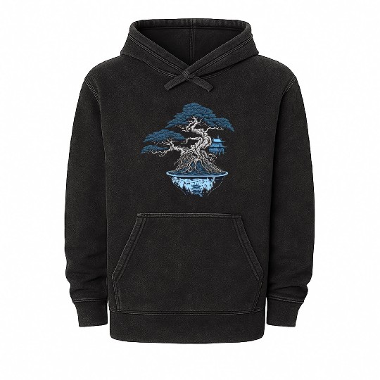 Bonsai Mineral Wash Hoodies