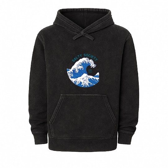 Salty Society Mineral Wash Hoodies