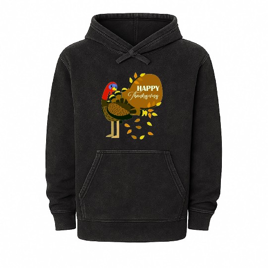 Thanksgiving Day in 2023, Thanksgiving Dinner Mineral Wash Hoodies