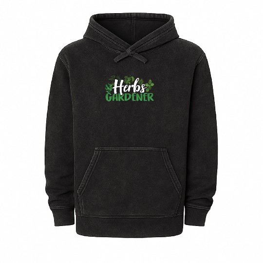Herbs Gardener Gardening Herb Herbalist Herbalism Mineral Wash Hoodies