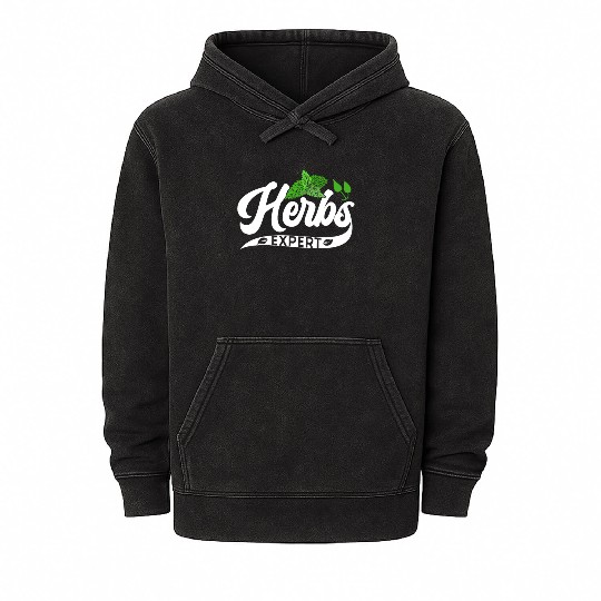 Herbs Expert Gardening Herbalist Herb Herbalism Mineral Wash Hoodies