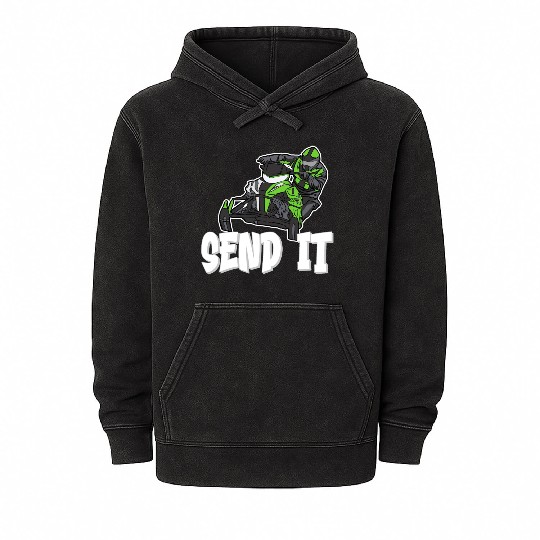 Extreme Gonna Send It Mineral Wash Hoodies