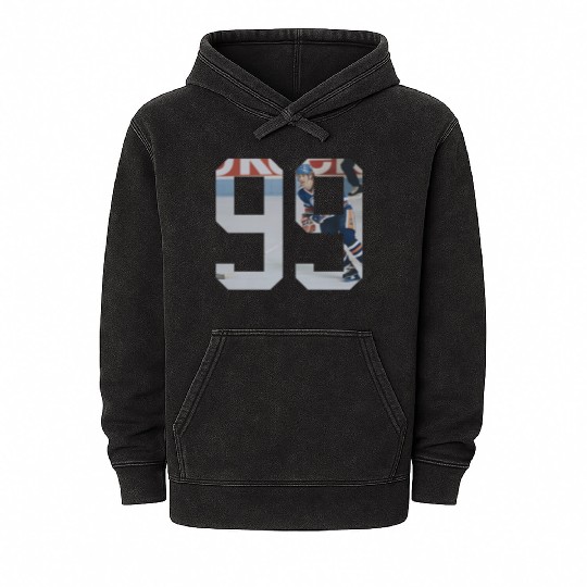 99 The Great One Tri blend Mineral Wash Hoodies