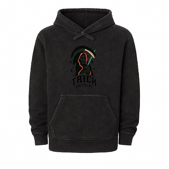 Trick or Treat Mineral Wash Hoodies