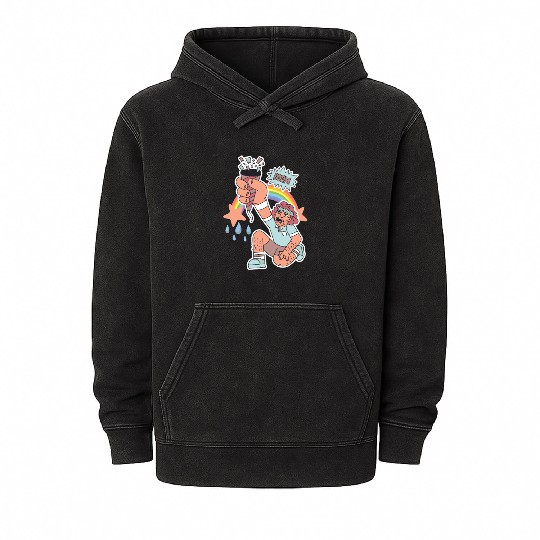 Gift christmas cute Rejeki Mineral Wash Hoodies