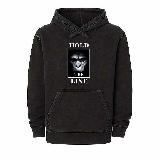 APE Monkey Face "Hold the Line" Mineral Wash Hoodies