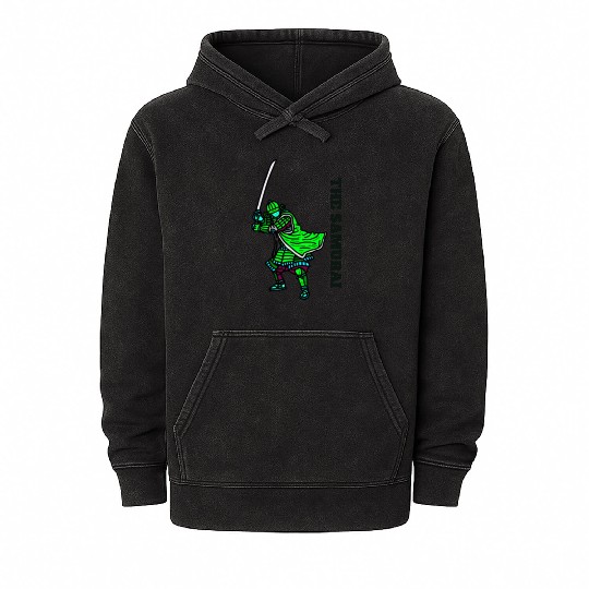THE SAMURAI PRIDE Mineral Wash Hoodies