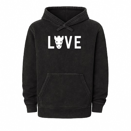 Horseback Riding Equestrian Horseback Rider Gift Mineral Wash Hoodies