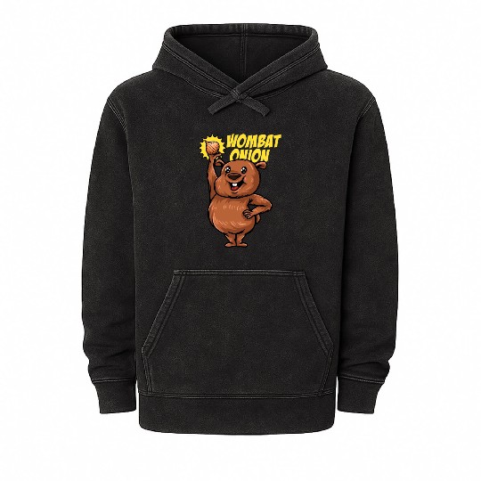 Wombat Onion - Wombat Onion Mineral Wash Hoodies