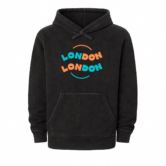 LONDON PRIDE Mineral Wash Hoodies