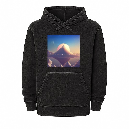 Mashup Cotton Candy Planet & The Lonely Mountain Mineral Wash Hoodies