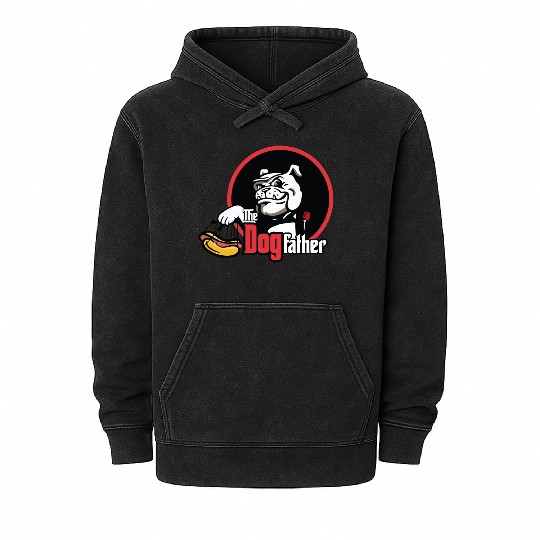 The Dogfather Mineral Wash Hoodies