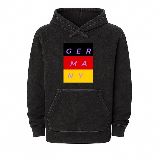 Germany Mineral Wash Hoodies