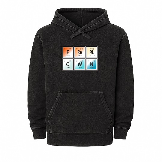 Freetown | Periodic Table of Elements Mineral Wash Hoodies