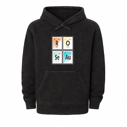 Roseau | Periodic Table of Elements Mineral Wash Hoodies