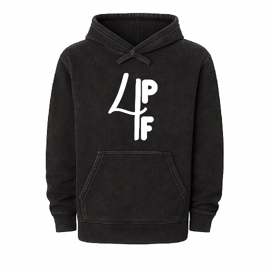 4Pf Lil Baby Pullover Mineral Wash Hoodies