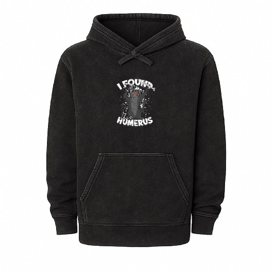I found this humerus - humerus Mineral Wash Hoodies