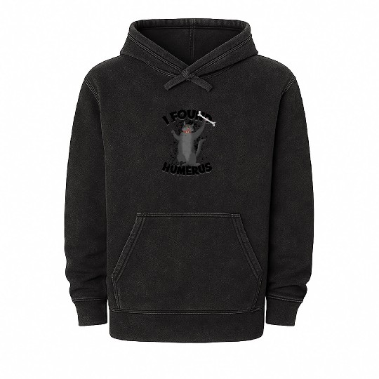 I found this humerus - cat Mineral Wash Hoodies