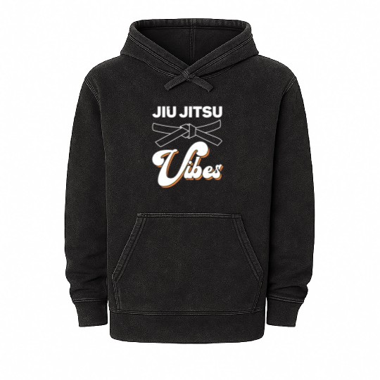 Jiu jitsu vibes jujutsu martial arts mma combat Mineral Wash Hoodies