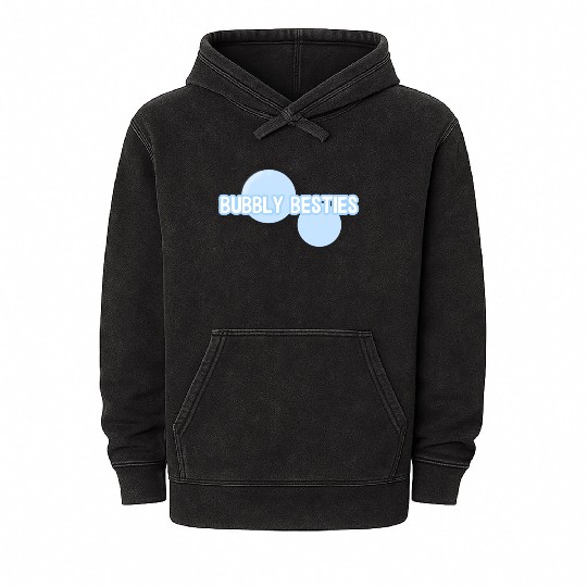 Bubbly Besties Drop Mineral Wash Hoodies