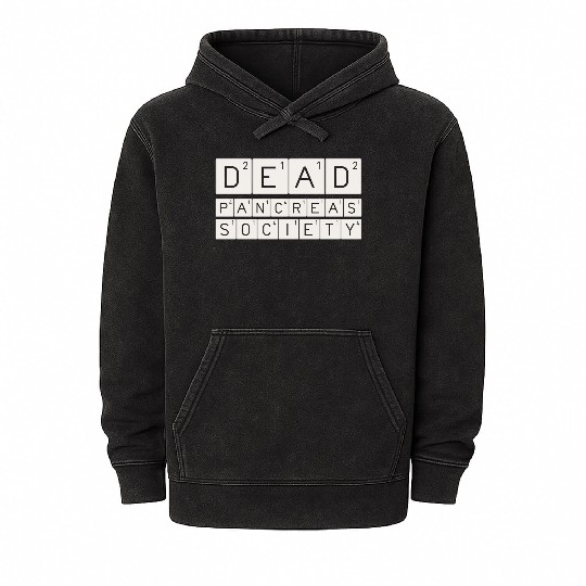 Dead Pancreas Society Mineral Wash Hoodies