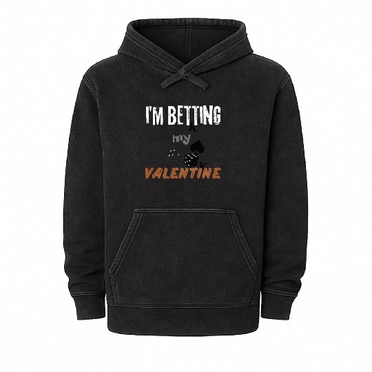 betting valentines Cool casino winner number Mineral Wash Hoodies