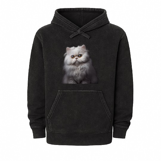 Persian Cat - A Sweet Gift Idea For All Cat Mineral Wash Hoodies