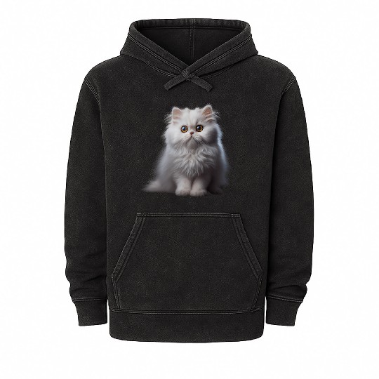 Persian Cat - A Sweet Gift Idea For All Cat Mineral Wash Hoodies