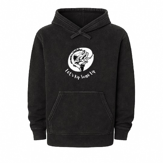 Let's Rip Some Lip Mineral Wash Hoodies