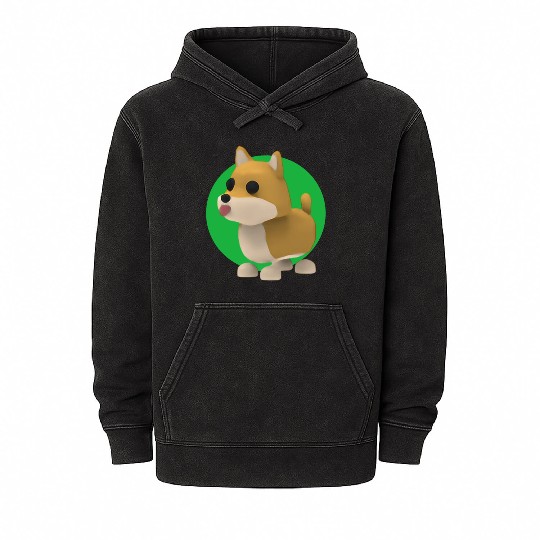 Corgi Mineral Wash Hoodies