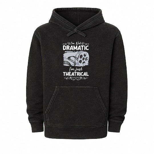 Actress Stage Drama Club Mineral Wash Hoodies