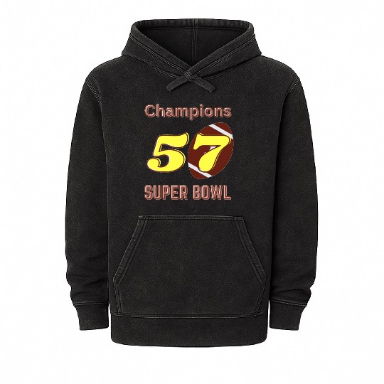 Super Bowl 57 champions Classic Mineral Wash Hoodies