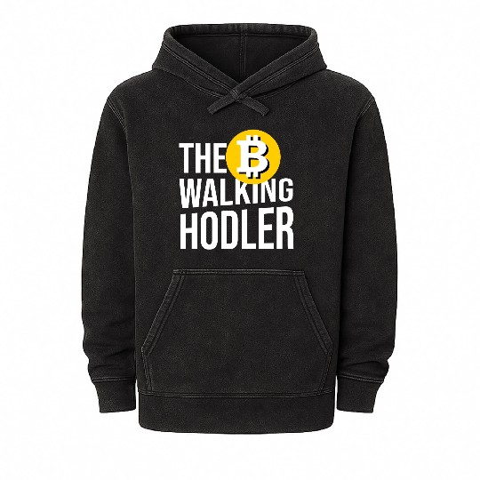 The Walking Hodler Mineral Wash Hoodies