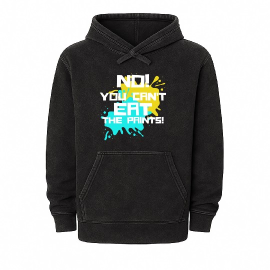 funny art teacher Mineral Wash Hoodies